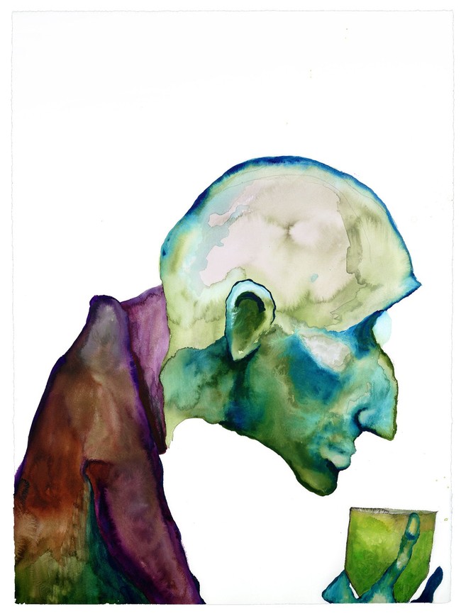 Marilyn Manson. Pria bernama asli Brian Hugh Warner ini memulai karir melukisnya sejak 1999. Pada 2002 ia berhasil memamerkan hasil lukisan cat airnya di sebuah eksibisi lukisan di Los Angeles. Foto: istimewa