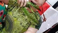 Sekarang bukan DJ Butterfly, sekarang DJ petai dong, ungkap wanita berusia 29 tahun yang menamai dirinya sebagai Miss Pete. Foto: Instagram @dj_kattybutterfly36