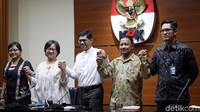 Tim pemantau kasus Novel Baswedan bentukan Komnas HAM dan pimpinan KPK menggelar jumpa pers seusai pertemuan.