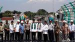 Momen Anies Resmikan Flyover Bintaro Permai