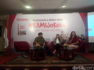 Bedah Buku #KamiJokowi, Tsamara: Ini Membantah Fitnah ke Jokowi