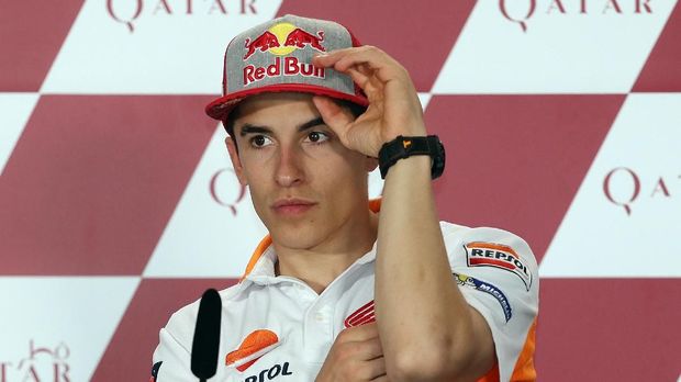 Marc Marquez membuat Valentino Rossi kesal dalam pertemuan jelang MotoGP Amerika Serikat.