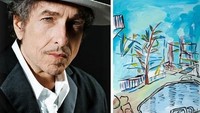 Selain sajak yang keren, Bob Dylan juga punya gaya sendiri dalam melukis. (Dok. Ist)