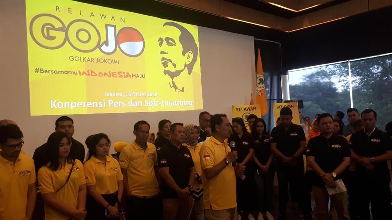 Golkar Buat Gerakan Gojo Menangkan Jokowi, Apa itu? Golkar Buat Gerakan Gojo Menangkan Jokowi, Apa itu?