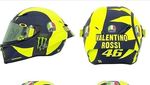 Helm Baru Marquez, Rossi, dan Lorenzo, Lebih Keren Mana?