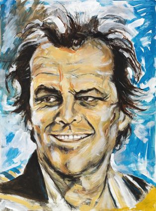 Ronnie Wood. Gitaris The Rolling Stones ini sejak kecil sudah eksis di dunia lukis, buktinya hasil lukisannya berhasil masuk ke dalam acara Sketch Club yang ditayangkan BBC. Lukisannya yang paling terkenal adalah muka aktor Jack Nicholson, serta gambar kuda Pegasus Foto: istimewa