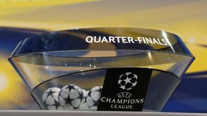 Foto: Drawing Liga Champions Babak Delapan Besar