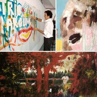 Paul McCartney gemar melukis berbagai macam aspek. Mulai dari melukis Ratu Inggris, juga Elvis Presley hingga lukisan abstrak. Foto: istimewa