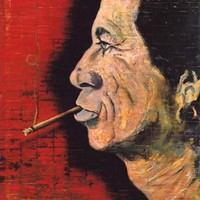 Yang aku suka adalah melukis wajah seseorang, yaitu matanya. Karena kamu ingin menemukan emosinya, dengan melihat apa yang tersirat di balik matanya, ujar Johnny Depp kepada Vanity Fair. Salah satu orang yang ia lukis adalah Keith Richards, sosok yang sangat ia kagumi. Foto: istimewa