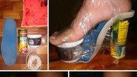Kita semua tahu sepatu wanita itu mahal. Jangan beli deh kalau bisa bikin sendiri di rumah. Istimewa/Boredpanda.