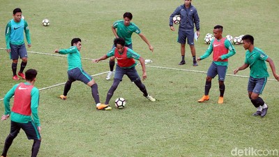 Jelang Lawan Singapura, Pemain Timnas U-23 Indonesia Jalani Pemusatan Latihan