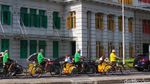 Foto: Warna-warni Becak di Singapura