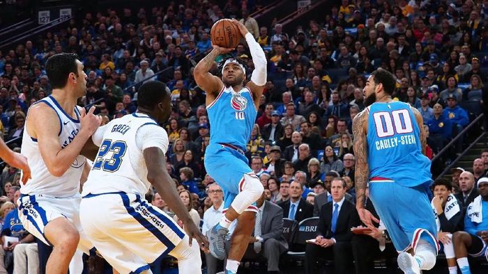 Golden State Warriors kalah dari Sacramento Kings (Foto: Kelley L Cox-USA TODAY Sports) Golden State Warriors kalah dari Sacramento Kings (Foto: Kelley L Cox-USA TODAY Sports)