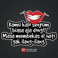 Senyummu yang selalu membekas di hatinya. Foto: Istimewa