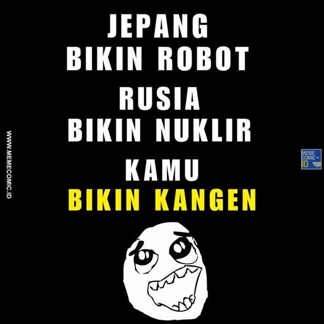 Kamu yang selalu bikin rindu. Foto: Istimewa