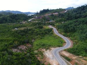 Rancak Bana Jalan ke Raja Ampatnya Sumatera