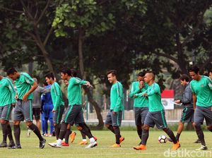 Latihan Timnas Hari Ini Tanpa Ilham Udin, Evan Dimas, dan Ezra Walian