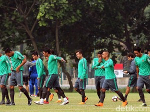 Latihan Timnas Hari Ini Tanpa Ilham Udin, Evan Dimas, dan Ezra Walian