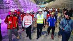 Foto: Saat Sandiaga Cek Progres Underpass Mampang-Kuningan