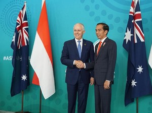 Jokowi-Turnbull Bahas Kerja Sama Maritim hingga Inovasi Digital