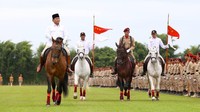 Prabowo Subianto diketahui memang hobi memelihara kuda. Dia punya banyak kuda yang beberapa di antaranya didatangkan dari luar negeri. (Foto: dok. Facebook Prabowo Subianto)
