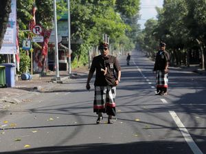 Pengamanan Nyepi di Lapas Kerobokan Libatkan Pecalang