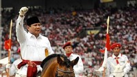 Tak hanya itu, Prabowo Subianto juga merupakan seorang pendekar. Dia adalah Ketum Ikatan Pencak Silat Indonesia. (Foto: dok. Facebook Prabowo Subianto)