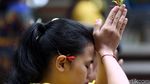 Umat Hindu Rayakan Nyepi di Pura Tertua di Jakarta