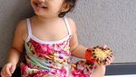 Gemes Banget! Ekspresi Lucu 10 Anak Selebriti Ini Saat Makan