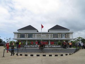 PLBN Skouw Dipermak Lagi Hingga Ada Pasar Sampai Terminal