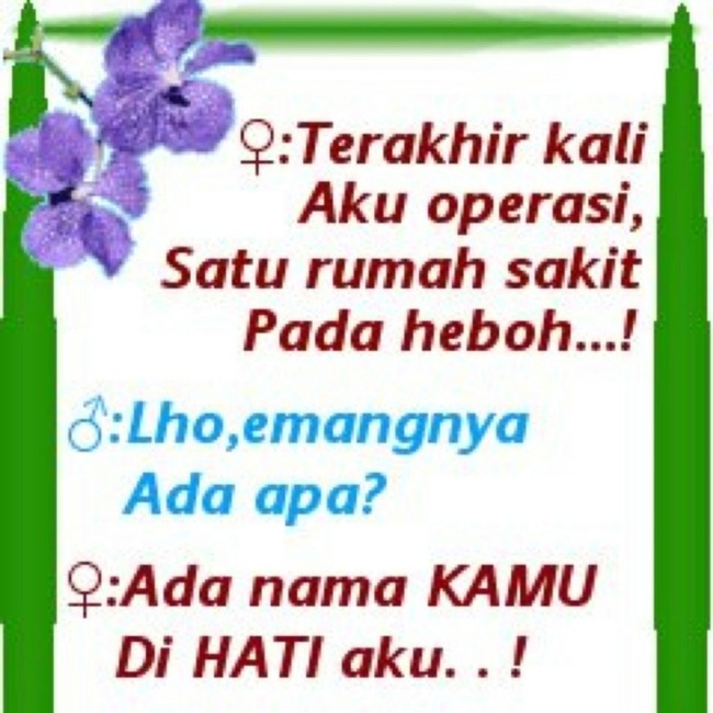 Ada nama kamu di hati. Foto: Istimewa