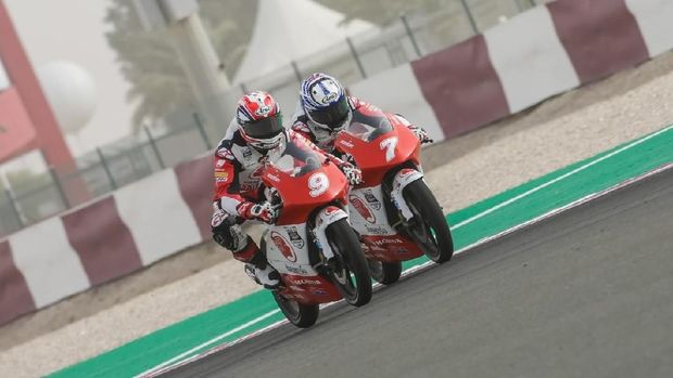Pebalap Indonesia Naik Podium di Losail