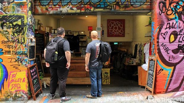 Ada banyak kafe dan kedai kopi (Randy/detikTravel)