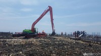 Ramai-ramai soal lautan sampah di Teluk Jakarta terjadi sekitar awal Maret 2018  (Foto: Zunita Amalia Putri/detikcom)