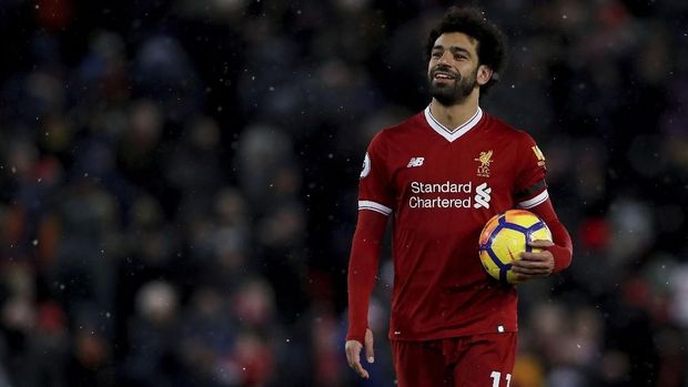 Mohamed Salah jadi predator di Liverpool.