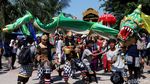 Suasana Keseruan Festival Ogoh-ogoh di Ancol