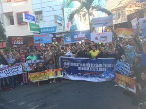 Pimpin Deklarasi, Wakapolda Maluku: Hoax Itu Jahat Sekali