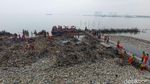 Berton-ton Sampah Diangkut dari Teluk Jakarta