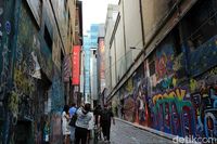 Hosier Lane (Randy/detikTravel)
