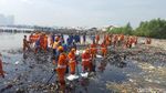 Potret Sampah di Teluk Jakarta yang Bak Pulau Reklamasi