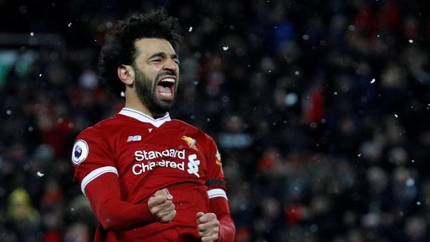 Mohamed Salah menjadi pahlawan sepak bola bagi rakyat Mesir. (