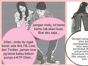 Dilan-Milea Sepakat Tak Punya e-KTP Berat, Ini Cerita di Baliknya