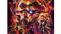 Poster berikut juga menampilkan penampakan Hawkeye yang dominan. Bahkan meme poster fan art itu mengubah judul filmnya menjadi Hawkeye: Ifinity War. Foto: (instagram)