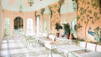 Terletak di kota Jaipur wilayah Rajasthan yang berada di utara India, Bar Palladio berdiri megah dengan nuansa Italia dan India yang diciptakan oleh designer asal Belanda, Marie-Anne Oudejans. Foto: Istimewa