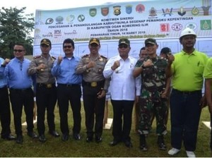 Apel Siaga Kebakaran Hutan Oleh Sampoerna Agro dan Polda Sumsel