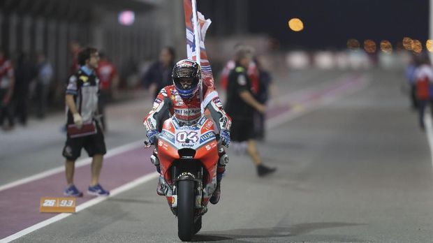 Andrea Dovizioso senang dengan pencapaian yang ia torehkan sejauh ini.