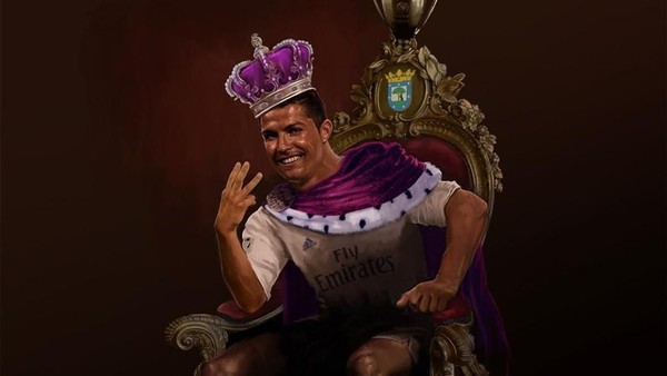 Meme: Ronaldo Si Raja Hat-trick