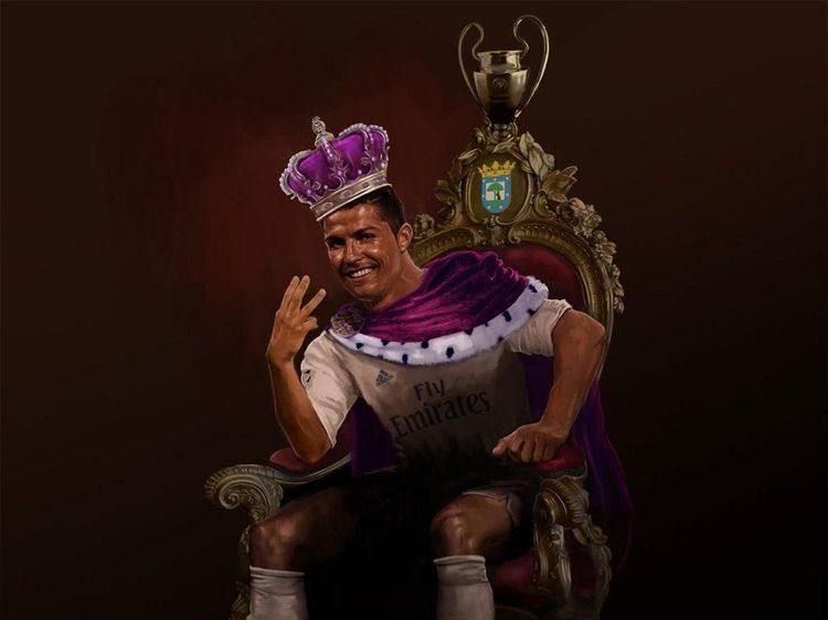 Meme: Ronaldo Si Raja Hat-trick