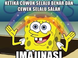 Meme Kocak Cewek Selalu Benar