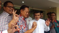 Alhamdulillah saya diterima Bang Haji yang sebetulnya sudah lama kita komunikasi hanya untuk mencari waktu saja, ujar Sudrajat di lokasi, Senin (19/3). (Zunita Amalia Putri/detikcom).